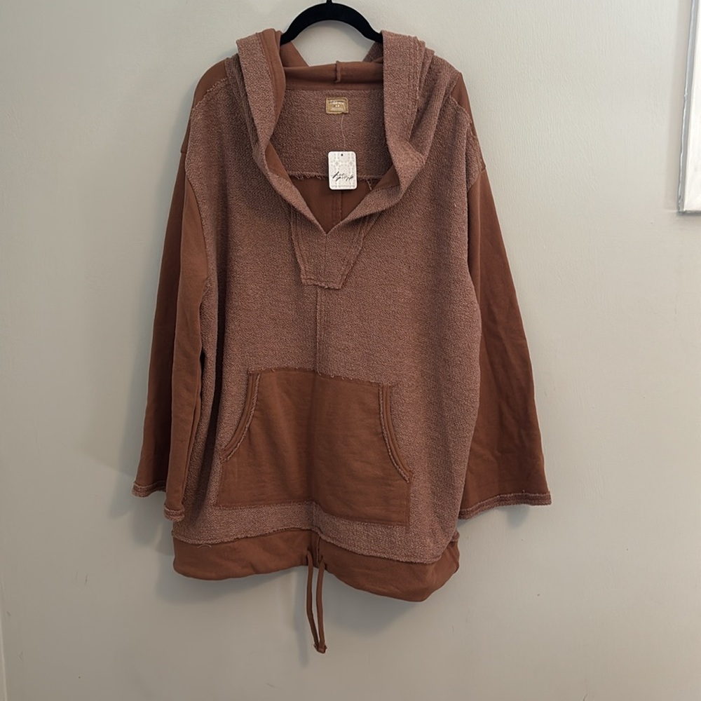 Free People Raven Hoodie NWT size S - Picture 2 of 4